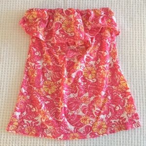 Lilly Pulitzer Wiley tube top